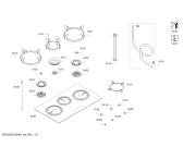 Схема №1 ER74353IN с изображением Форсунки для жидкого газа для плиты (духовки) Bosch 00623849