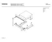 Схема №1 HZ63120 с изображением Монтажная рама для свч печи Siemens 00284169