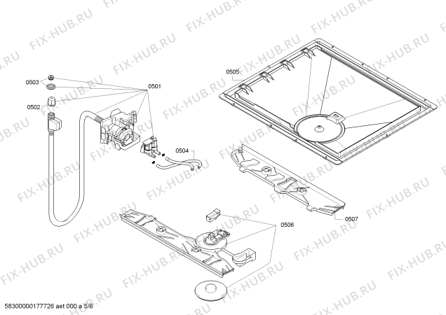 Схема №2 WAK28280CH MaxxPlus с изображением Ручка для стиральной машины Bosch 00631505