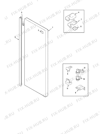 Схема №1 GC2227GEH1 (F092687) с изображением Блок управления для стиралки Indesit C00314346