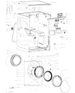 Схема №1 AWOE 9424 с изображением Блок управления для стиралки Whirlpool 481010705030