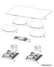 Схема №1 HK884406FG CN0 с изображением Керамическая поверхность для электропечи Aeg 5613273126
