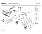 Схема №1 WP78230FF AQUATRONIC 7823 с изображением Вкладыш в панель для стиралки Siemens 00283784