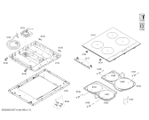 Схема №1 3EB925F BA.4I.60.BAS.X.FS.Top с изображением Индукционная конфорка для плиты (духовки) Siemens 00671777