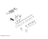 Схема №2 HSV744228N с изображением Крышка для духового шкафа Siemens 00247841