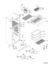 Схема №2 WBM 650/IX с изображением Винт (болт) для холодильника Whirlpool 480132102202