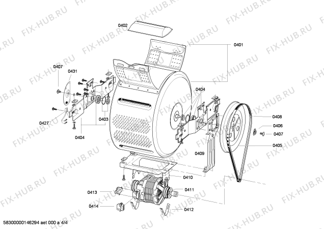 Схема №2 WP13T551FN с изображением Панель управления для стиралки Siemens 00448262