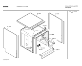 Схема №1 SE22901 family с изображением Инструкция по установке/монтажу для посудомоечной машины Bosch 00580953