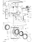 Схема №1 AWIC 9102 с изображением Модуль (плата) для стиралки Whirlpool 481010569469