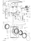 Схема №1 AWOE 8247 с изображением Обшивка для стиральной машины Whirlpool 481010603187