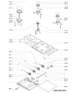 Схема №1 LPR9652 (F091929) с изображением Наставление для плиты (духовки) Indesit C00363142