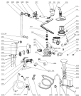 Схема №1 GV62111 (322042, WQP12-9338) с изображением Шланг (трубка) для посудомойки Gorenje 339368