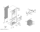 Схема №1 KGV33X35 с изображением Дверь для холодильника Bosch 00244491