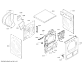 Схема №1 WTG86400ZA Serie 6 с изображением Передняя часть корпуса для сушильной машины Bosch 00772837
