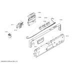 Схема №1 SHVATE4 с изображением Набор кнопок для посудомоечной машины Bosch 00602020