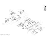 Схема №2 PHCB855M21 с изображением Панель управления для плиты (духовки) Bosch 11010698