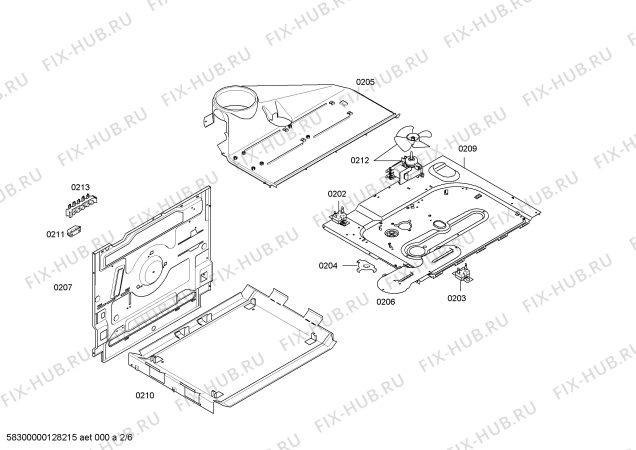 Схема №1 FRTA600 с изображением Кабель для плиты (духовки) Bosch 00643140