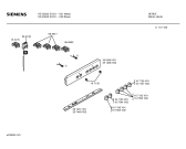 Схема №1 HS25043EU с изображением Панель управления для духового шкафа Siemens 00351006