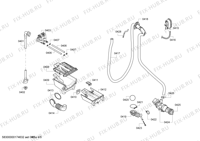 Схема №1 WAK20200GC, Maxx 7 с изображением Панель управления для стиралки Bosch 11006747