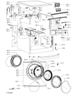 Схема №1 AWM 8101/PRO с изображением Порошкоприемник (дозатор) для стиралки Whirlpool 481010645374