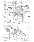 Схема №1 AWP 058/1 с изображением Спираль для стиральной машины Whirlpool 481949248167