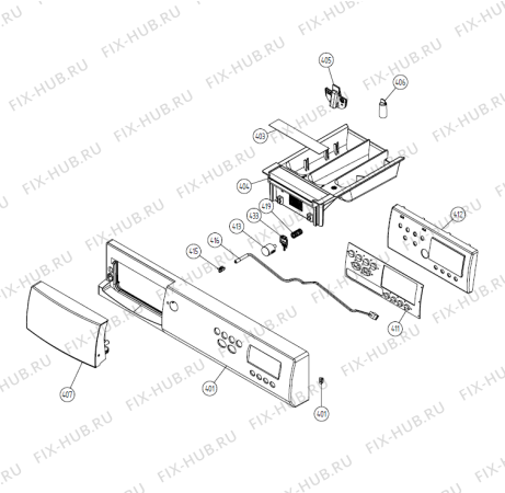 Взрыв-схема стиральной машины Gorenje WMC75V DK   -Titanium (900003532, WMC55) - Схема узла 04