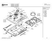 Схема №1 T2766A0 Neff с изображением Варочная панель для духового шкафа Bosch 00219375