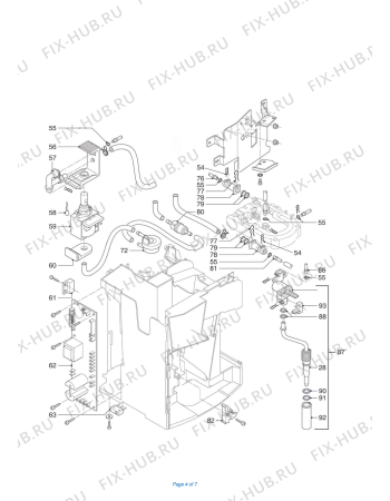 Схема №1 MAGNIFICA ESAM3300 S    S11 с изображением Двигатель (мотор) для электрокофеварки DELONGHI 7313217271