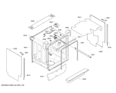 Схема №2 SMS69T25EU с изображением Передняя панель для посудомойки Bosch 00676624