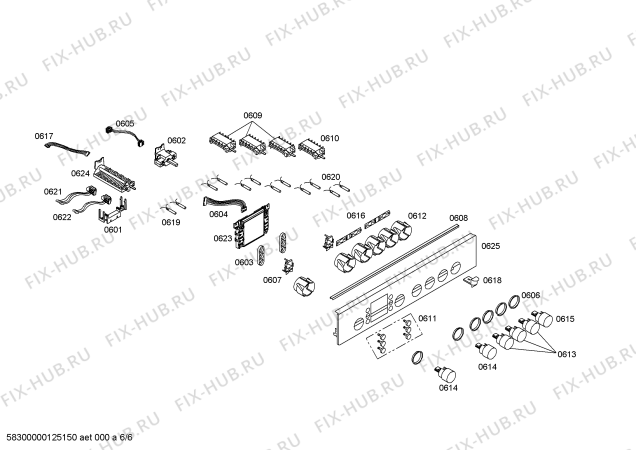 Схема №1 P1HCB89345 с изображением Фронтальное стекло для духового шкафа Bosch 00478870