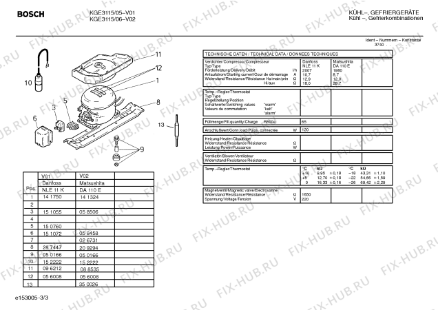 Схема №1 KGE3616 с изображением Ручка для холодильной камеры Bosch 00153801