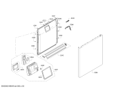 Схема №1 S36KMM22N Kenmore с изображением Труба для посудомоечной машины Bosch 11011644