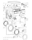 Схема №1 FL 5065/A с изображением Переключатель (таймер) для стиралки Whirlpool 481228219869