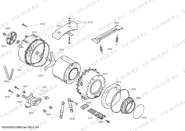 Схема №1 WXL761PL SIWAMAT XL 761 с изображением Ручка для стиралки Siemens 00491058