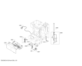 Схема №1 TES55236RU VeroCappuccino 200 с изображением Крышка для электрокофемашины Bosch 00629938