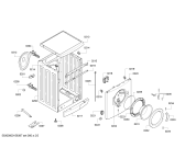 Схема №2 WM10E061HK iQ 100 с изображением Панель управления для стиралки Siemens 00748470