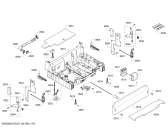 Схема №1 SHX43P12UC с изображением Панель управления для посудомойки Bosch 00683969