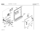 Схема №1 SGI30A05GB с изображением Вкладыш в панель для посудомоечной машины Bosch 00369999