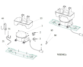 Схема №1 WTM 452 RS SS с изображением Обрамление полки для холодильной камеры Whirlpool 482000094727