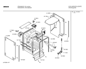 Схема №1 SF34560 с изображением Декоративная рамка для посудомойки Siemens 00215768