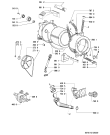 Схема №1 AWM 8122 с изображением Обшивка для стиральной машины Whirlpool 481245210769