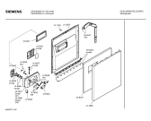 Схема №1 SE25262 JOKER с изображением Передняя панель для посудомойки Siemens 00350193