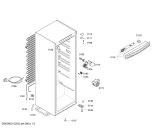 Схема №1 KSK38V64 с изображением Дверь для холодильника Bosch 00246074
