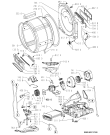 Схема №1 TRKD 6627 с изображением Декоративная панель для сушилки Whirlpool 481245215919