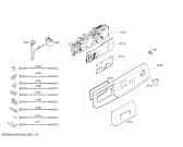 Схема №1 WAE20261AU с изображением Панель управления для стиральной машины Bosch 00671571