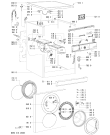 Схема №1 LUNA 1200 с изображением Обшивка для стиральной машины Whirlpool 481245216978