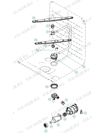 Схема №2 DDWF XXL US   -DDWF24S (335618, DW70.1) с изображением Накладка на панель управления для посудомоечной машины Gorenje 197619