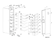 Схема №1 WVA35993NFW (F096467) с изображением Дверь для холодильника Indesit C00533056