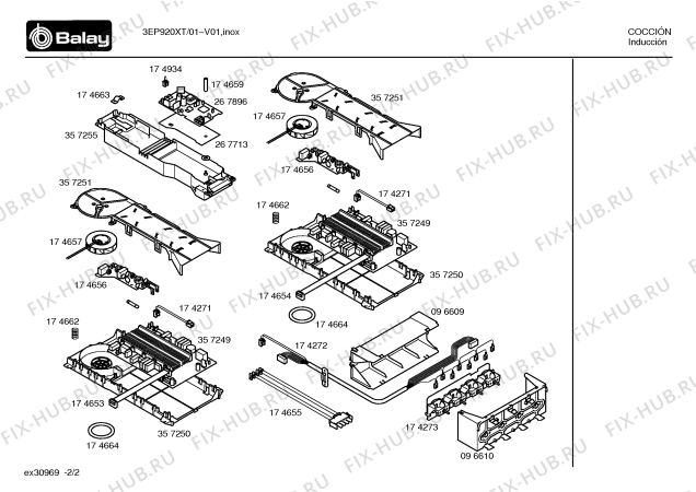 Схема №1 3EP920XT poliv disp 4i marco basi inox с изображением Блок подключения для плиты (духовки) Bosch 00174655