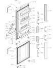 Схема №1 FA860P (375181, HZF3267AF) с изображением Дверь для холодильной камеры Gorenje 448299